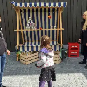 Büchsenwerf-Stand (2 Plz.)