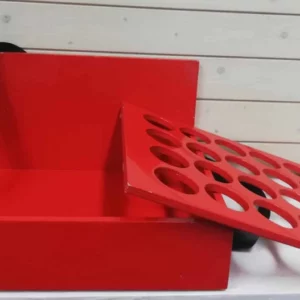 Bauchladen mit Locheinsatz