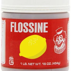 Aroma für Zuckerwatte, Flossine Lemon gelb 0,454 kg