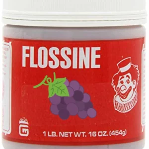 Aroma für Zuckerwatte, Flossine Traube lila 0,454 kg