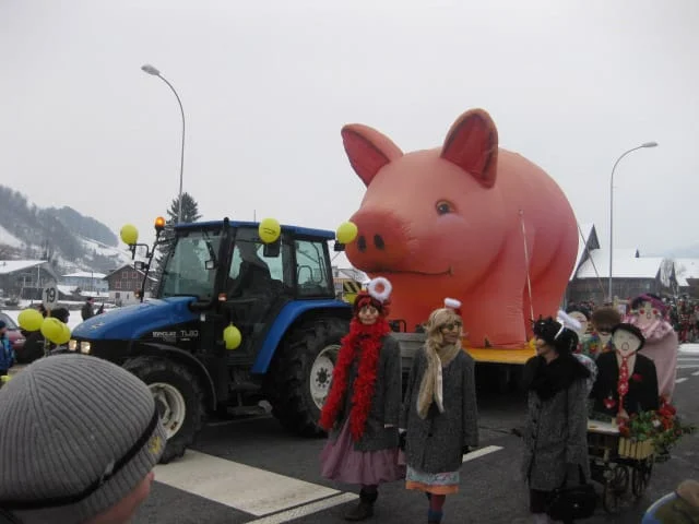 Riesen-Schweinchen aufblasbar