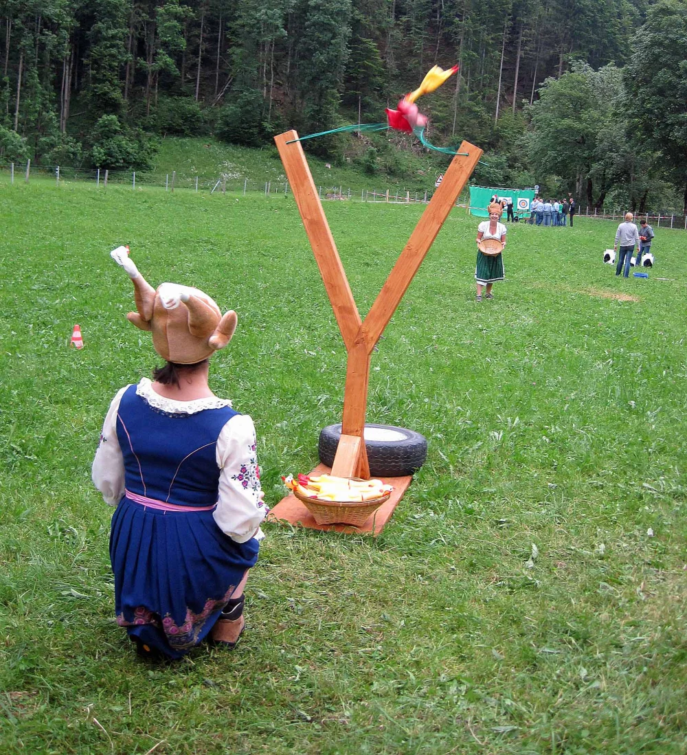 Hühnerschleuder / XL-Schleuder