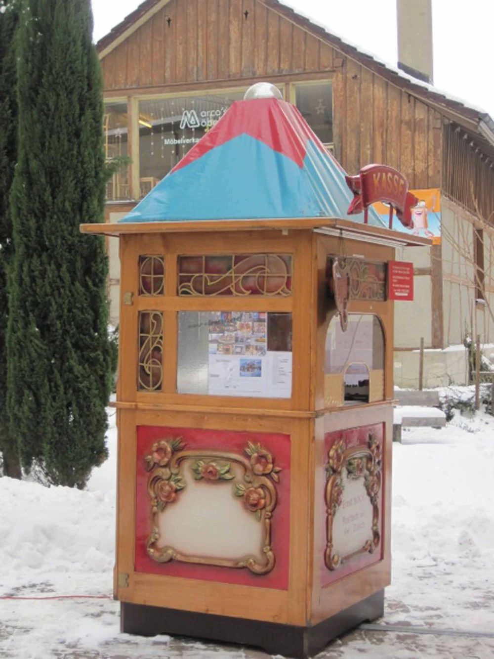 Kassahäuschen nostalgie Zirkus