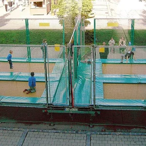 Trampolin-Anlage