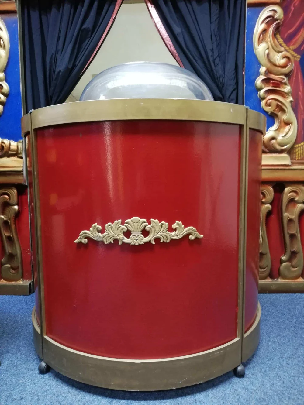 Zuckerwattemaschine Umrandung Zirkus