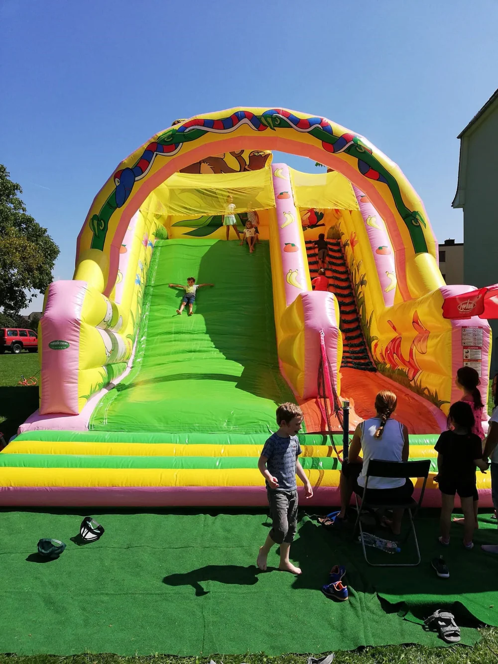 XXL-Rutschbahn Dschungel