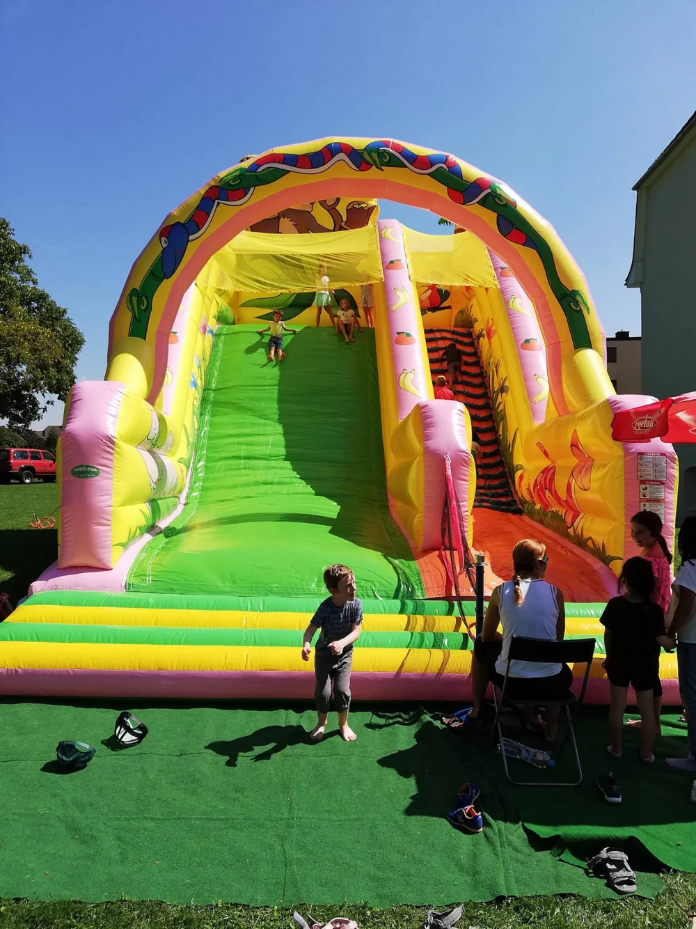 XXL-Rutschbahn Dschungel