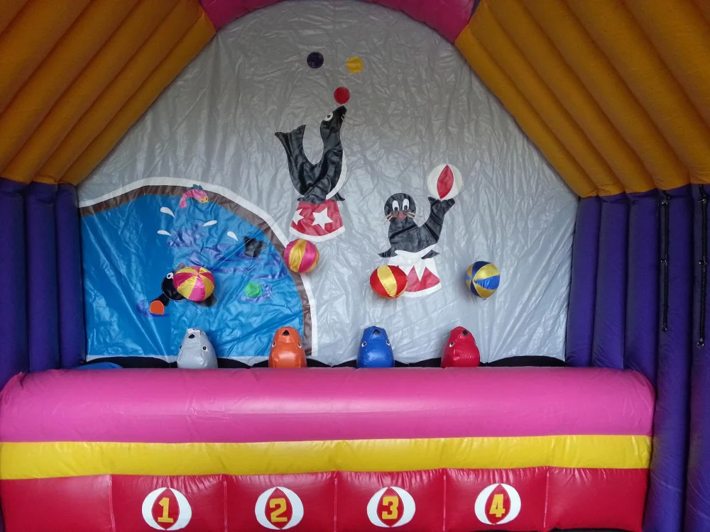 Zirkus Seelöwen Ballspiel
